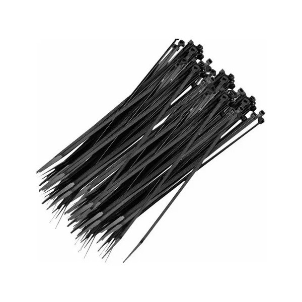 Abraçadeiras Nylon Enforca Gato 4,8 X 390mm preta 100 Unid.