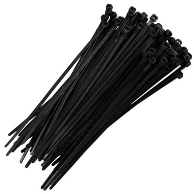 Abraçadeiras Nylon Enforca Gato 4,8 X 250mm preta 100 Unid.