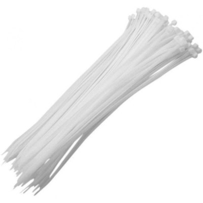 Abraçadeiras Nylon Enforca Gato 3,7 X 151mm branca 100 Unid.