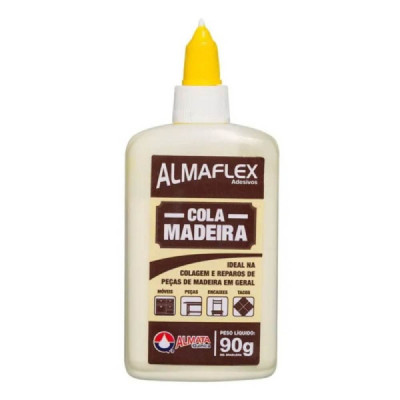 Cola para madeira Almaflex 90gr Almata