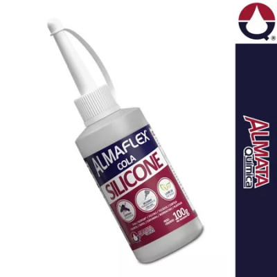 Cola de silicone 100gr almaflex 806 Almata