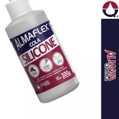 Cola de silicone 100gr almaflex 806 Almata