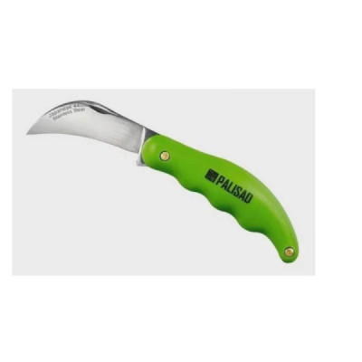 Canivete para jardim lamina larga curva 175MM