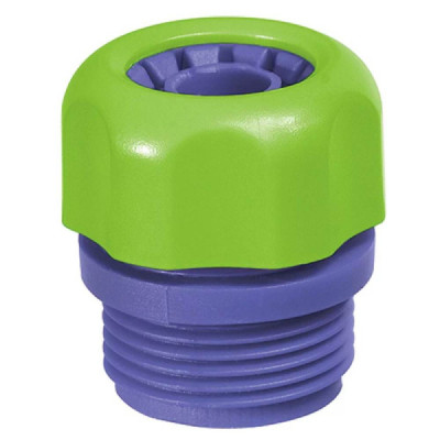 CONECTOR MACHO 1/2 PLASTICO ROSCA EXTERNA
