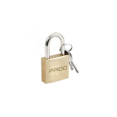 Cadeado De Latão Pado - 20mm com 2 Chaves Não Enferruja