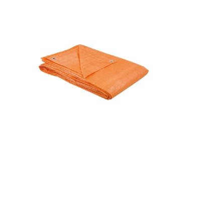Lona polietileno 12x10m laranja 100 micras leve - nove54