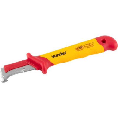 Faca curva para desencapar cabos 7 isola vde iec60900 vonder