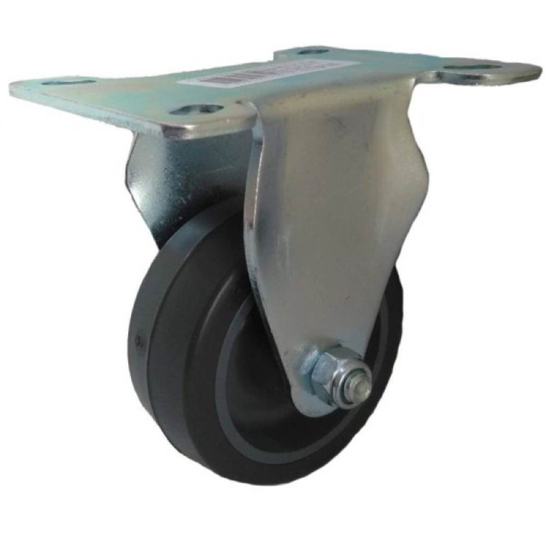 Rodizio p/ carr. 03 placa fixa. 2499