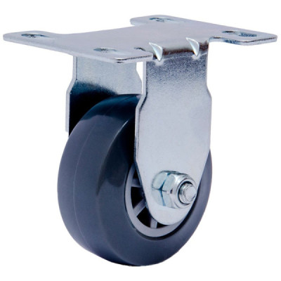 Rodizio p/ carr. 02 placa fixa - 1497
