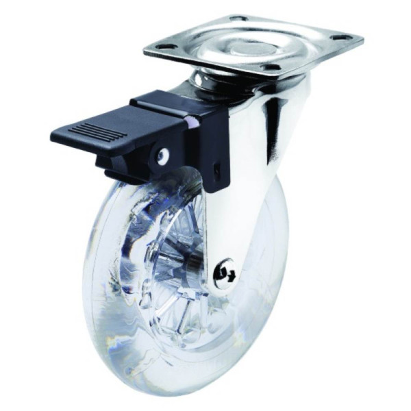Rodizio gel p/ carr. 35 com freio