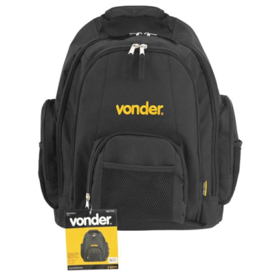 Mochila em lona reforçada - mov- - vonder (preto)
