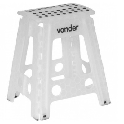 Banqueta plástica dobrável 450 mm