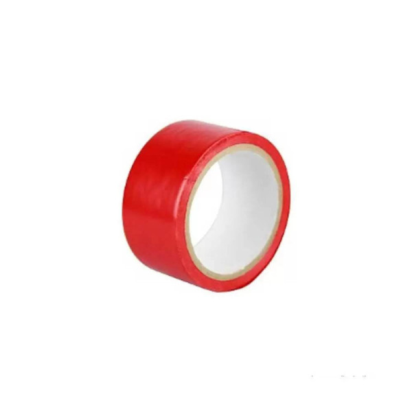 Fita p/ demarcação solo 48mm x 14 metros vermelha