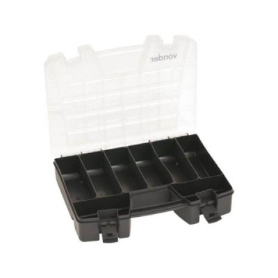 Organizador plástico com 34 compartimentos opv0200
