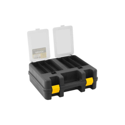 Maleta plástica furadeira com organizador vd-7001 vonder