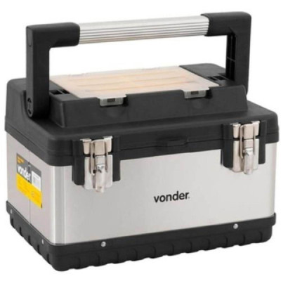 Caixa de ferramentas inox bau cbi 020 vonder