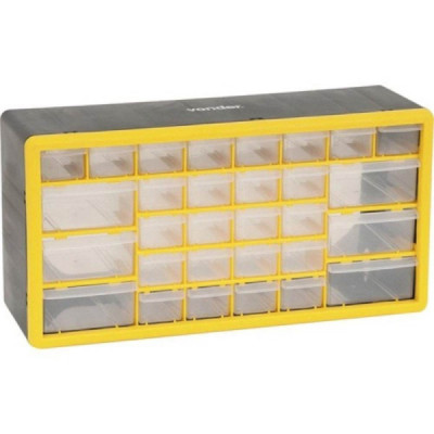 Organizador plastico com 30 gavetas opv0300 vonder