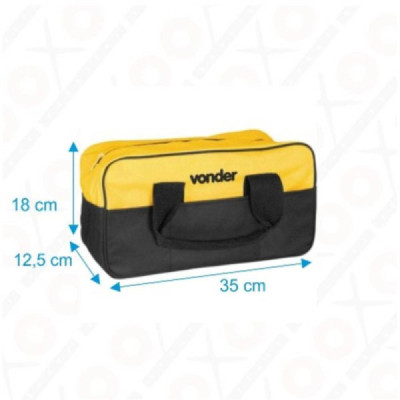 Bolsa em Lona p/ Ferramentas 08 Bolsos BL005 - Vonder