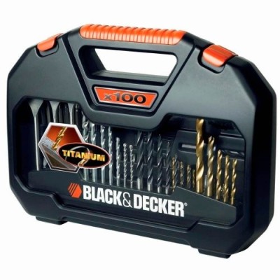 Jogo De Brocas E Acess. 100 Unidades | BLACK & DECKER