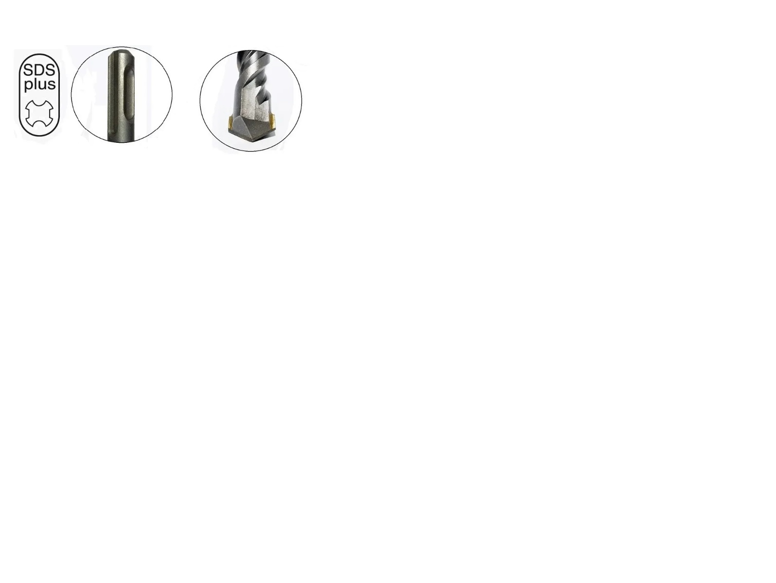 Broca de widea sds plus 10x160 para concr...