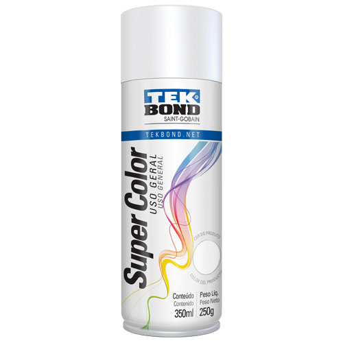 Tinta Spray Branco Fosco 350ML /250g TekBond